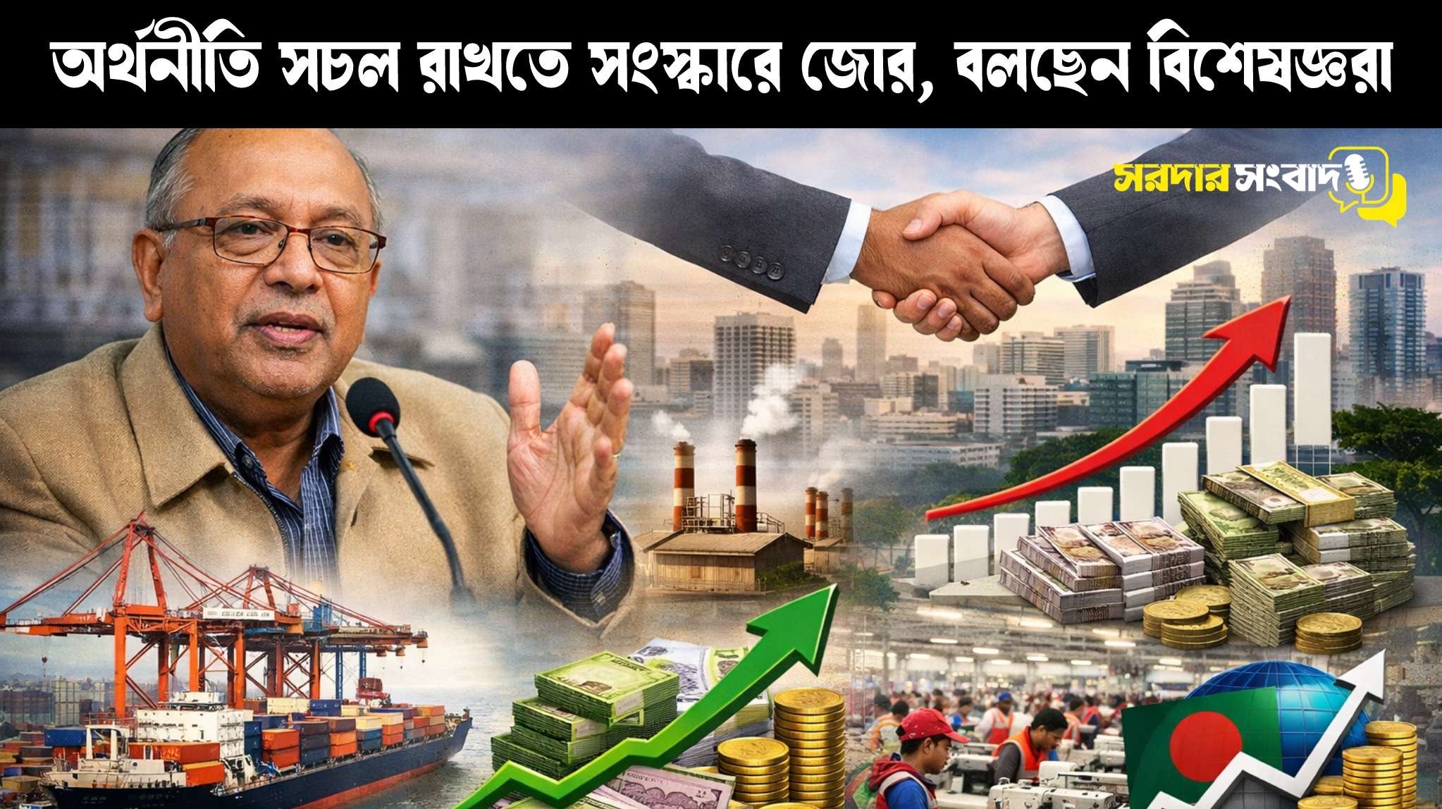 অর্থনীতি সচল রাখতে সংস্কারে জোর, বলছেন বিশেষজ্ঞরা