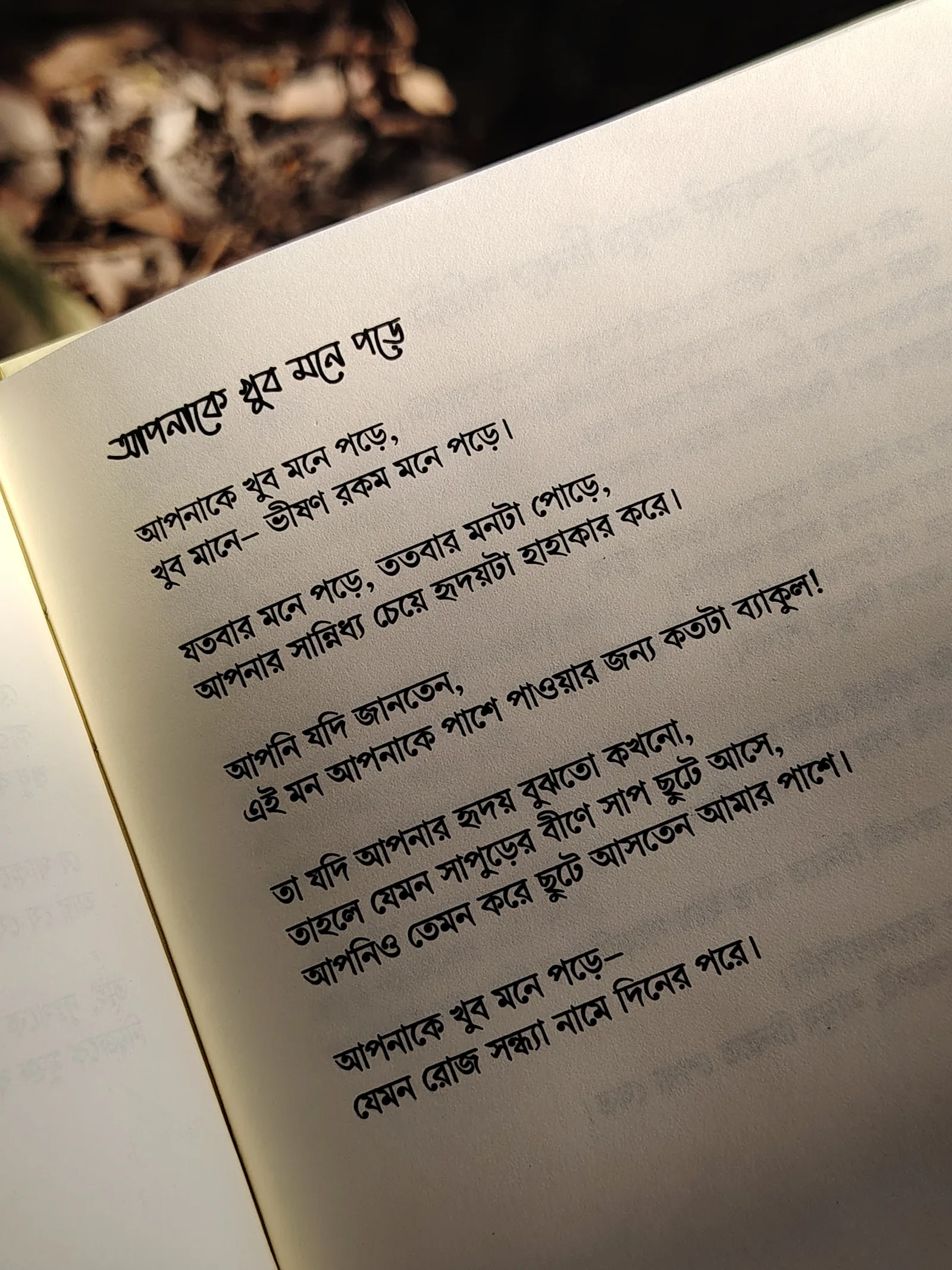 কবিতার পাতা — পাঠ ২ — মাহবুব সরদার সবুজ