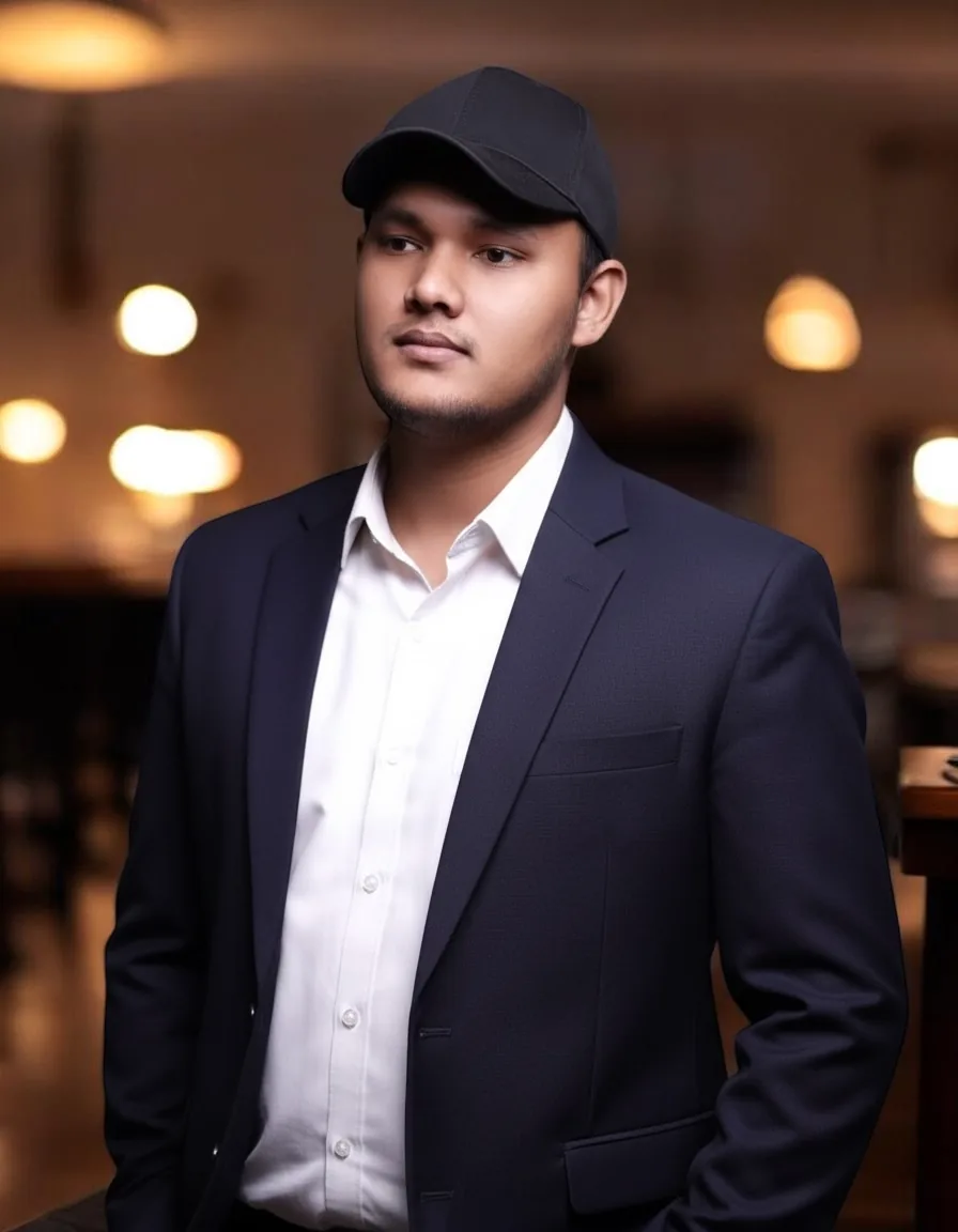 লেখকের প্রতিকৃতি — মাহবুব সরদার সবুজ