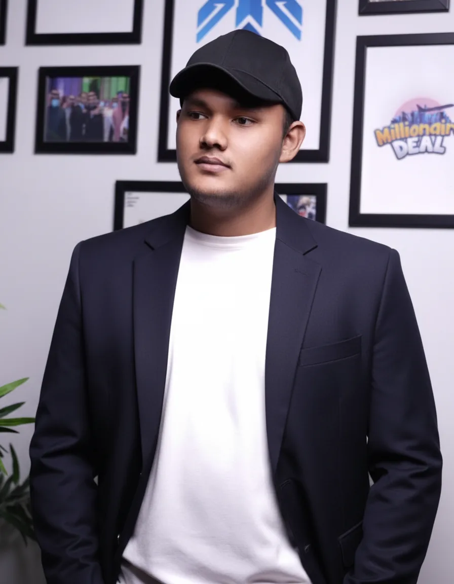 ব্লেজারে লেখক — মাহবুব সরদার সবুজ